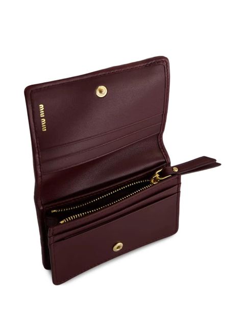 Miu Miu leather wallet - Red