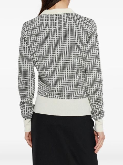 Marni patterned polo top - Neutrals