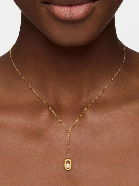 Tous naszyjnik srebrny pozłacany