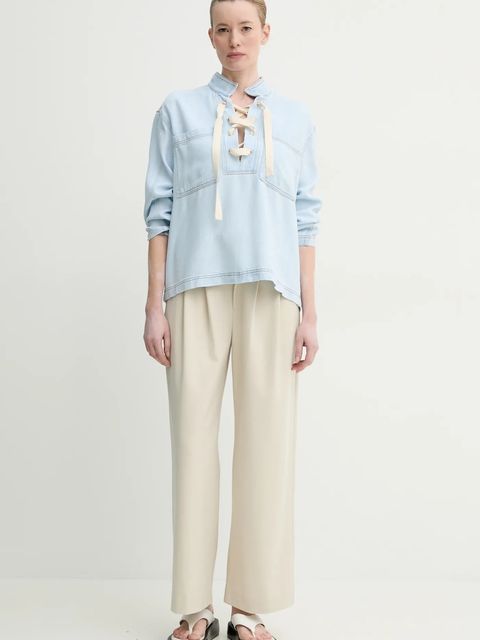 MUNTHE bluzka jeansowa FUXALIMA - zdjęcie produktu nr 2