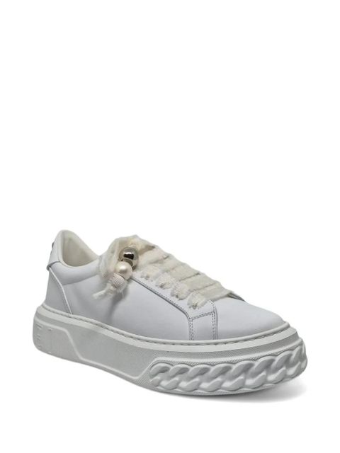 Casadei Off Road bead-embellished sneakers - White - zdjęcie produktu nr 2
