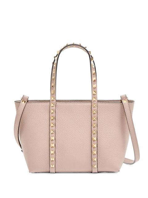 Valentino Garavani small Rockstud tote bag - Pink - zdjęcie produktu nr 1
