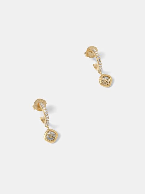 Guess kolczyki damskie ze stali nierdzewnej JAIPUR SPLENDOR - zdjęcie produktu nr 2