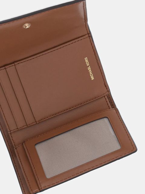 MICHAEL Michael Kors portfel skórzany BRYANT damskie kolor brązowy 32S5GYTP1L