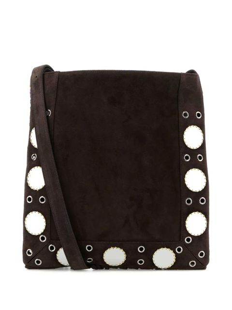 Valentino Garavani Nellcôte fringe cross body bag - Brown