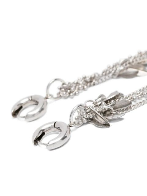 ISABEL MARANT charm-chain earrings - Silver