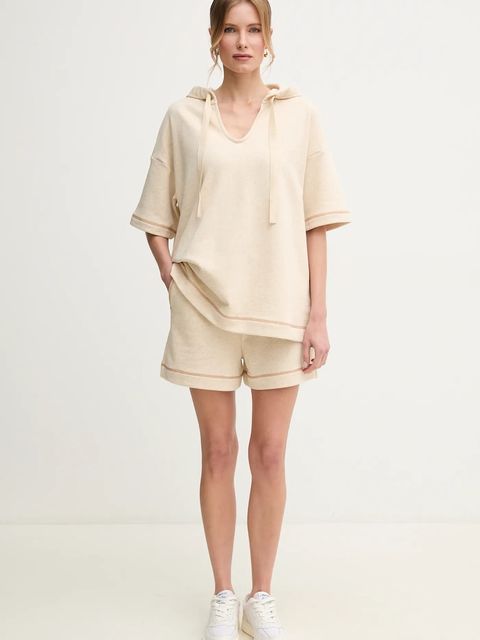 MM by Max Mara bluza z domieszką lnu - zdjęcie produktu nr 1