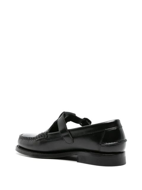 Hereu Alber leather loafers - Black