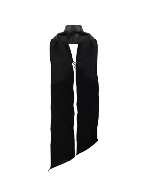 MANURÍ Donna silk scarf - Black - zdjęcie produktu nr 2