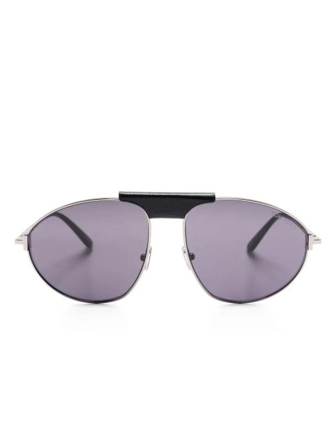 TOM FORD Eyewear pilot-frame sunglasses - Grey - zdjęcie produktu nr 1