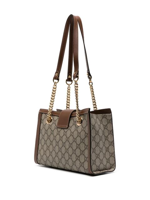 Gucci small Padlock GG shoulder bag - Neutrals