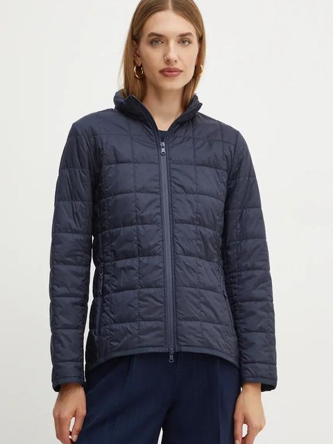 Max Mara Leisure kurtka damska kolor granatowy przejściowa 2426036028600