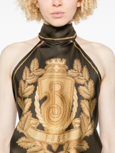 Burberry halterneck top - Green