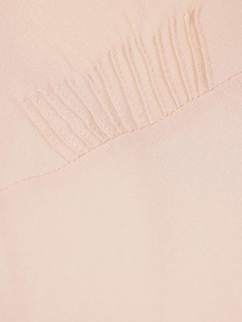 Miu Miu cotton polo top - Grey