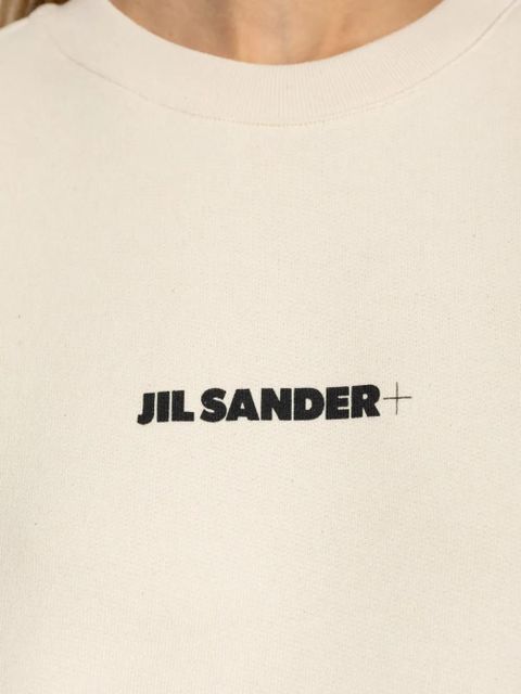 Jil Sander logo-print sweatshirt - Neutrals