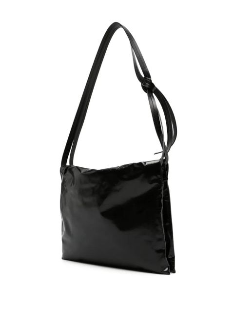 Jil Sander small leather shoulder bag - Black