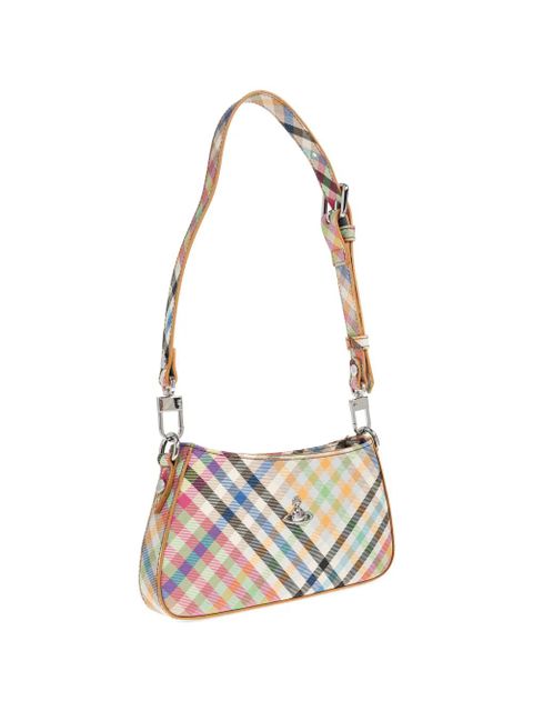 Vivienne Westwood Tasha check-pattern shoulder bag - Neutrals