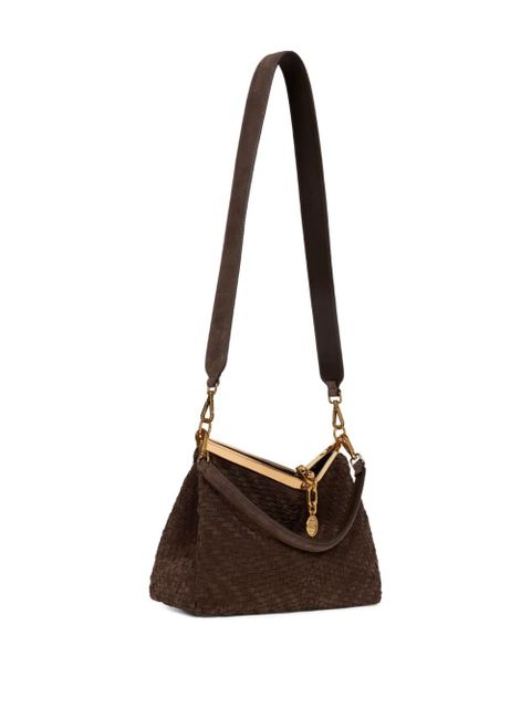 ETRO medium Vela suede shoulder bag - Brown