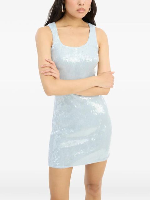 ROTATE BIRGER CHRISTENSEN sequins mini dress - Blue