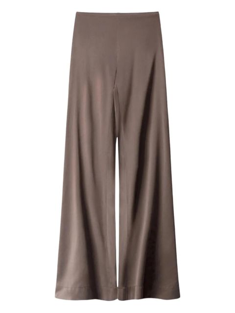 STAUD Stroll silk trousers - Brown - zdjęcie produktu nr 1