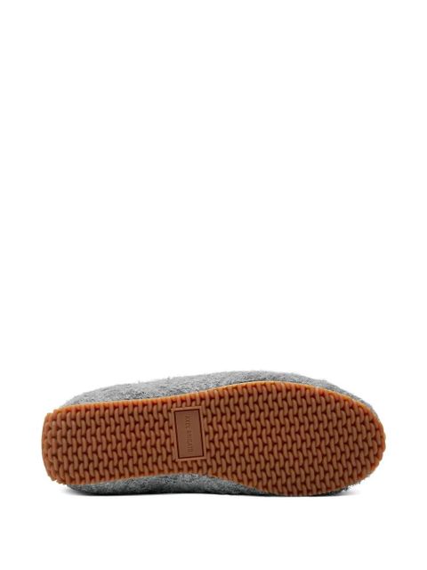 Axel Arigato lace-up shaggy suede sneakers - Grey