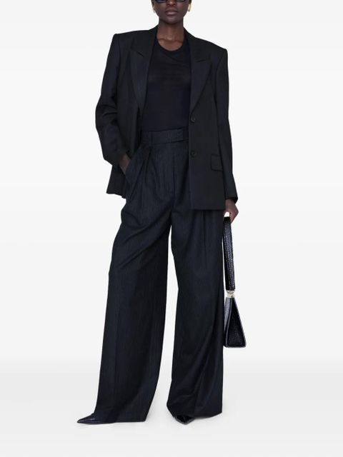 ANINE BING Lou palazzo trousers - Black