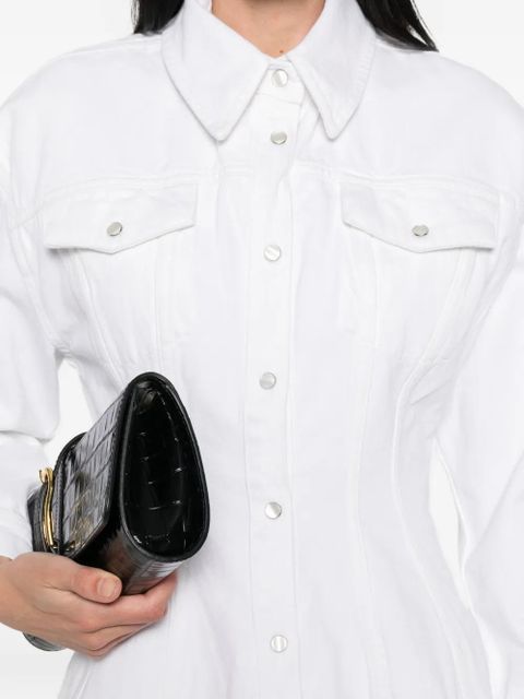 WARDROBE.NYC buttoned denim jacket - White