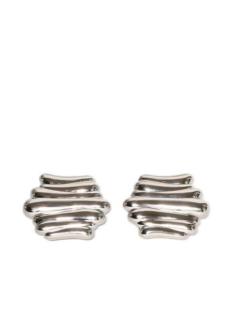 KHAITE Crema earrings - Silver - zdjęcie produktu nr 1