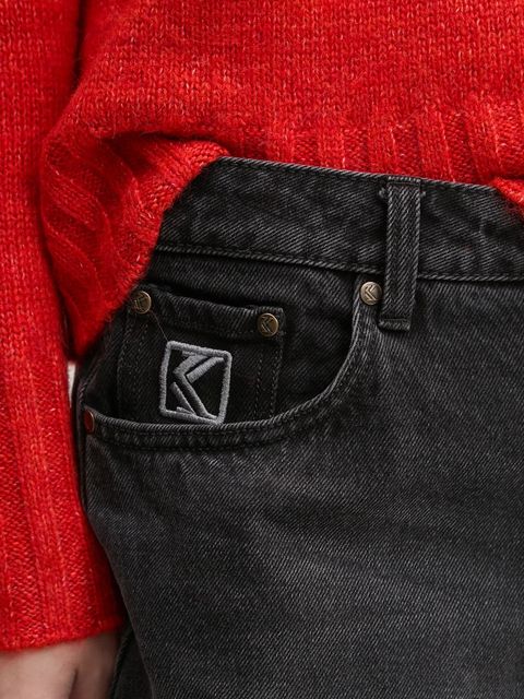 Karl Kani jeansy damskie high waist 61000015