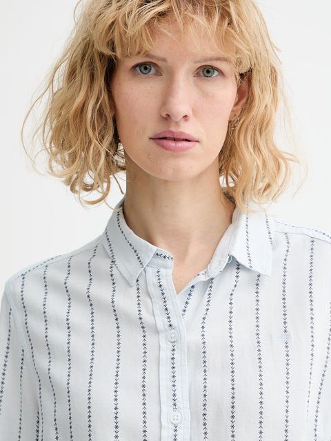 Levi's koszula z domieszką lnu NEW CLASSIC FIT BW