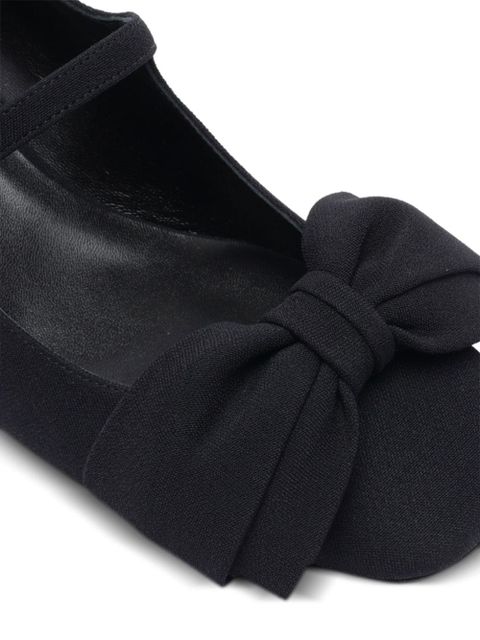 Valentino Garavani 55mm bow-detailed Mary Jane pumps - Black - zdjęcie produktu nr 2