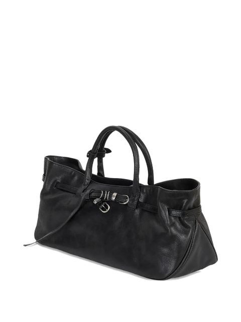 Marge Sherwood leather tote bag - Black - zdjęcie produktu nr 2