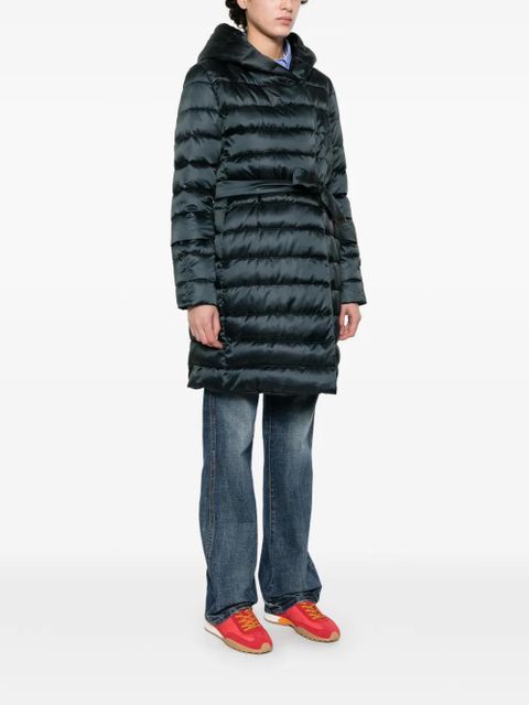 Max Mara reversible hooded coat - Blue
