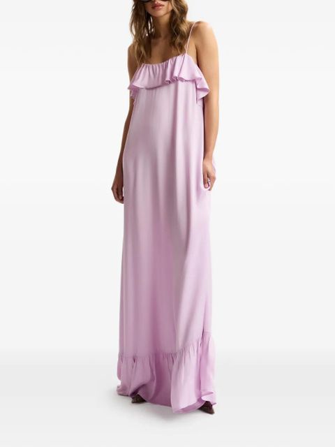 Essentiel Antwerp ruffled tiered dress - Purple - zdjęcie produktu nr 2