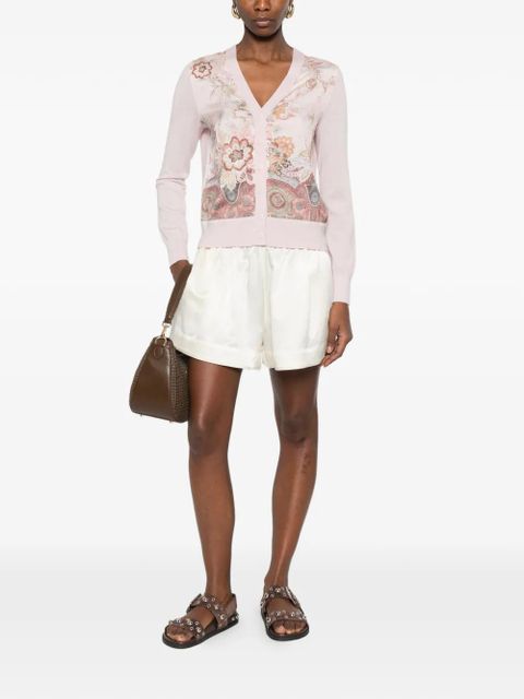 ZIMMERMANN Luna floral print cardigan - Pink - zdjęcie produktu nr 2