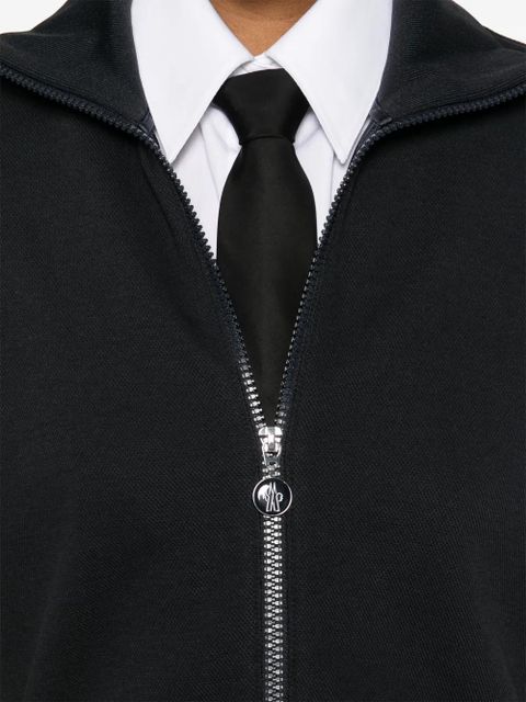 Moncler piquet polo mini dress - Blue