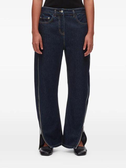 3.1 Phillip Lim zip-detail jeans - Blue