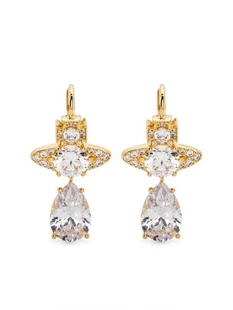 Vivienne Westwood Ismene Orb-detail drop earrings - Gold - zdjęcie produktu nr 1