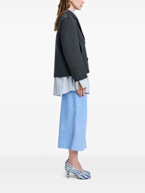 Proenza Schouler Nola double-breasted blazer - Grey