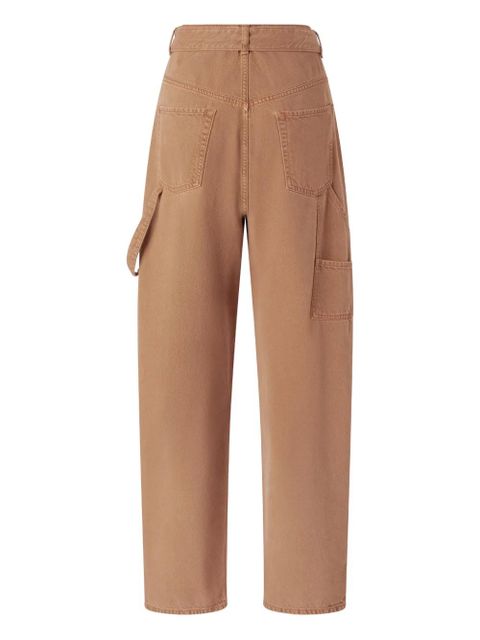PINKO belted utility-pocket jeans - Brown - zdjęcie produktu nr 2