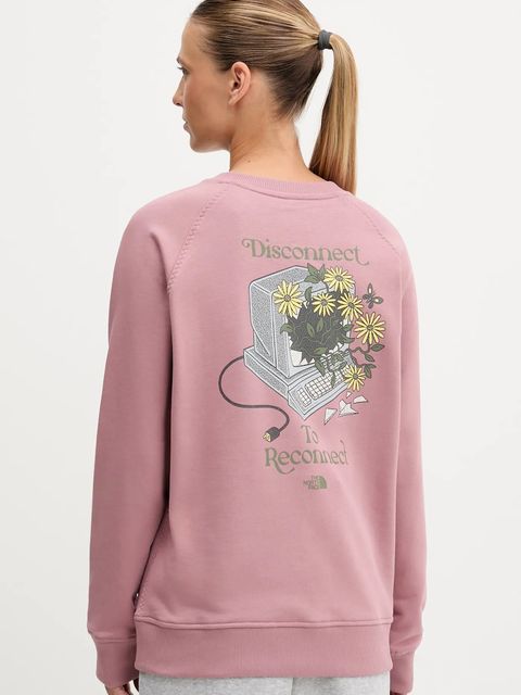 The North Face bluza bawełniana Connect Relaxed - zdjęcie produktu nr 1