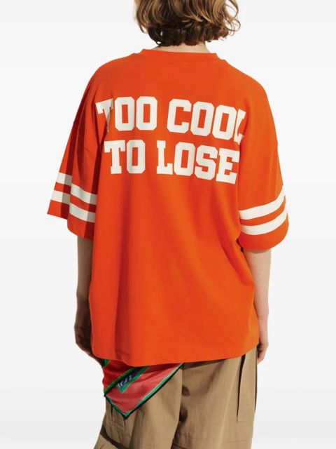 Essentiel Antwerp x Peanuts Snoopy-print T-shirt - Orange