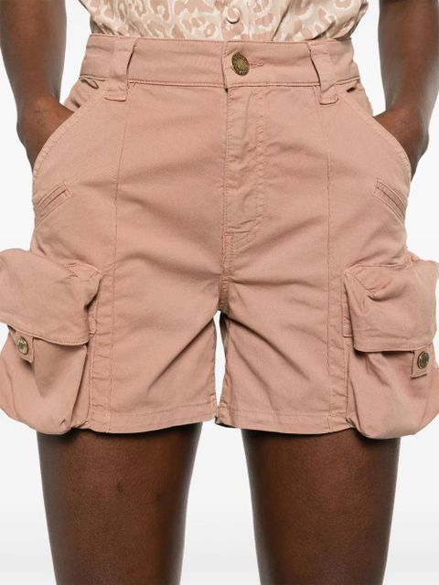 PINKO mid-rise cargo shorts - Brown