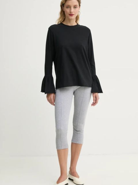 The Sleeper longsleeve damski kolor czarny SLLS08P002N