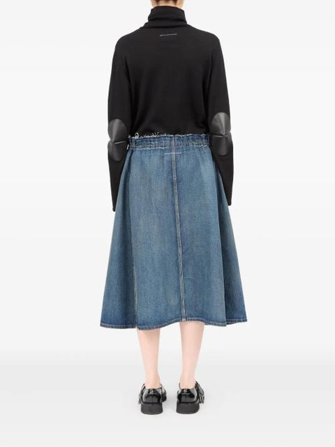 MM6 Maison Margiela denim skirt - Blue