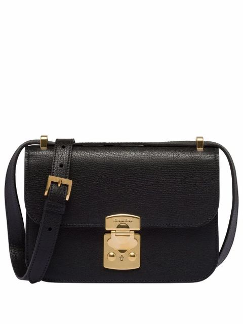 Miu Miu Madras leather shoulder bag - Black - zdjęcie produktu nr 1