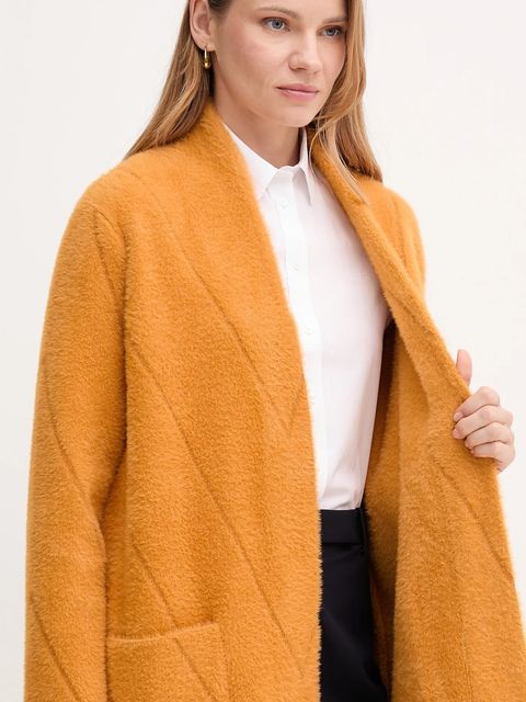 Joseph Ribkoff płaszcz kolor żółty 253955