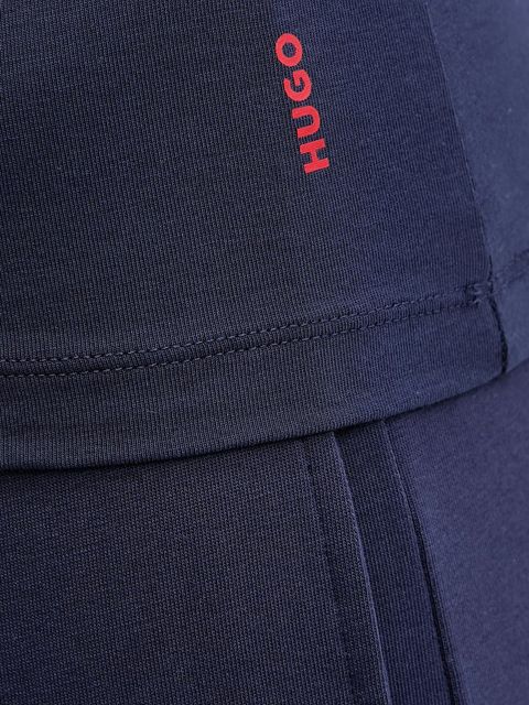 HUGO t-shirt 2-pack damski kolor granatowy 50545688