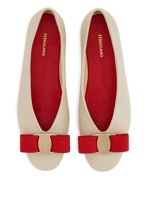 Ferragamo Vanna ballet flats - Neutrals - zdjęcie produktu nr 2