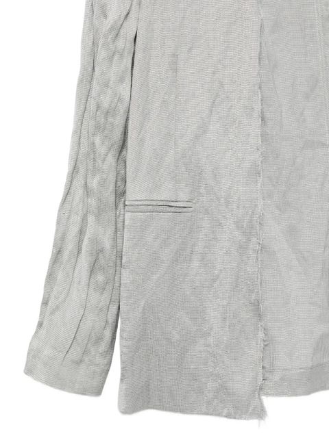 Alysi Sartoriale frayed blazer - Grey